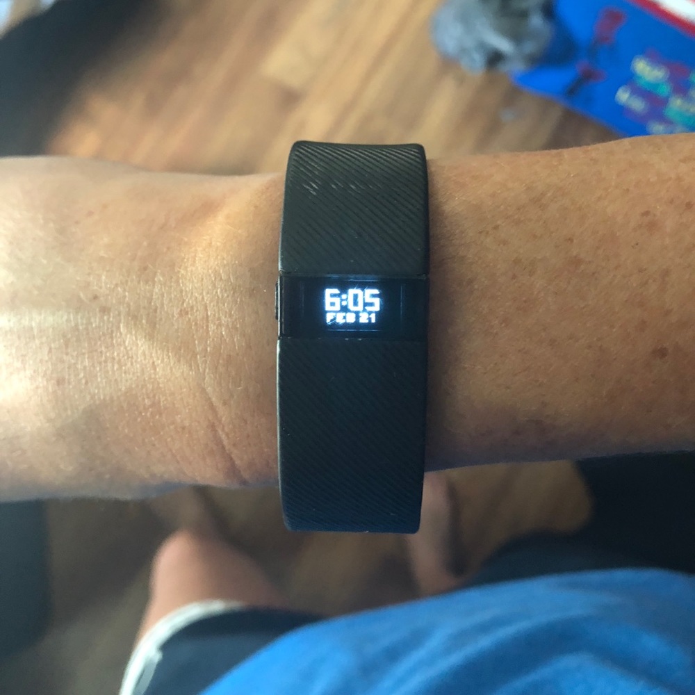 Fitbit Charge with charger